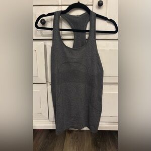 lululemon athletica Gray Tank Top